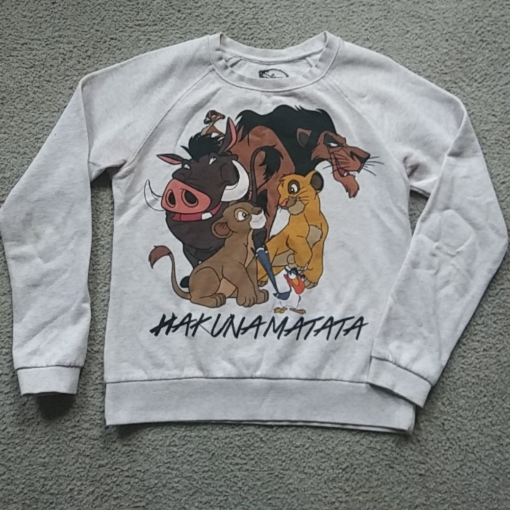 Disney Lion King Pullover Size S Women